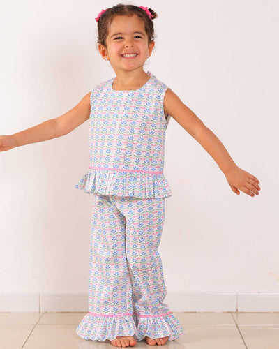 Cotton Canvas pants set