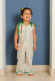 Paint pop girls jumpsuit