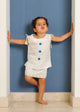Summer canvas skirt set