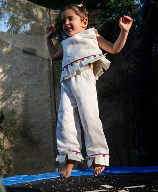 Jumping girl